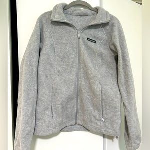 Women’s Gray Columbia Fleece Jacket